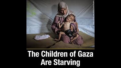 Palestinians ALL StarvingTo Death Now, by United States Support .We are Guilty Under God