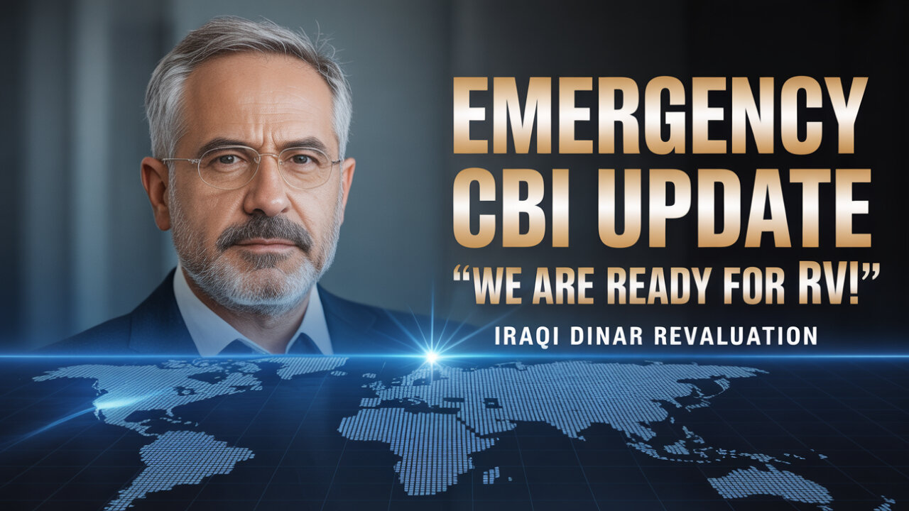 ⚠️ Emergency CBI Update — “We Are Ready for RV!” 💥 Today Iraqi Dinar News!