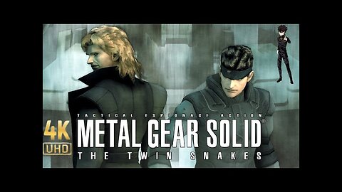 metal gear solid The twin Snakes opening 4K