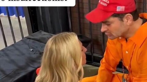 "Marjorie Taylor Greene Visits Jan 6th's MAGA "Prisoner" in Alleged Fake Prison"
