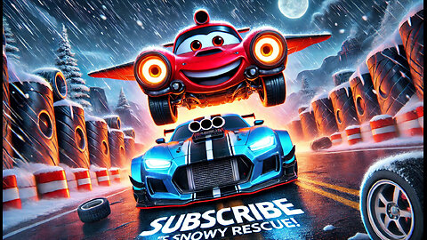 The Dailyyy Stories | Zoomie the Flying Car & Rocket the Car’s Snowy Rescue
