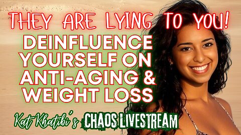 Influencers are LYING to you about Anti-aging and Weight Loss