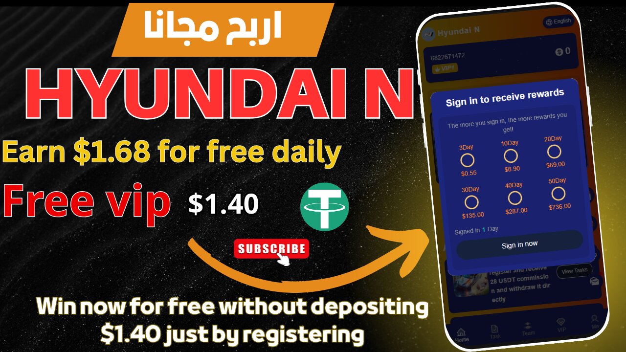 Win now for free without depositing $1.40 just by registering