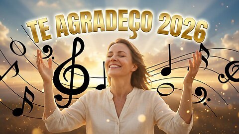 Música Gospel 2026: Profetize Sua Vitória com Te Agradeço