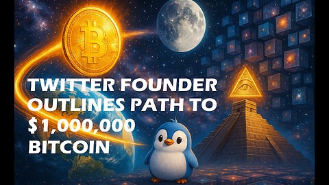 Twitter Founder Outlines Path to $1,000,000 BITCOIN