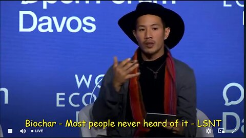 "Unveiling Biochar at DAVOS 2024: The Unknown Environmental Saviour You Need to Know"