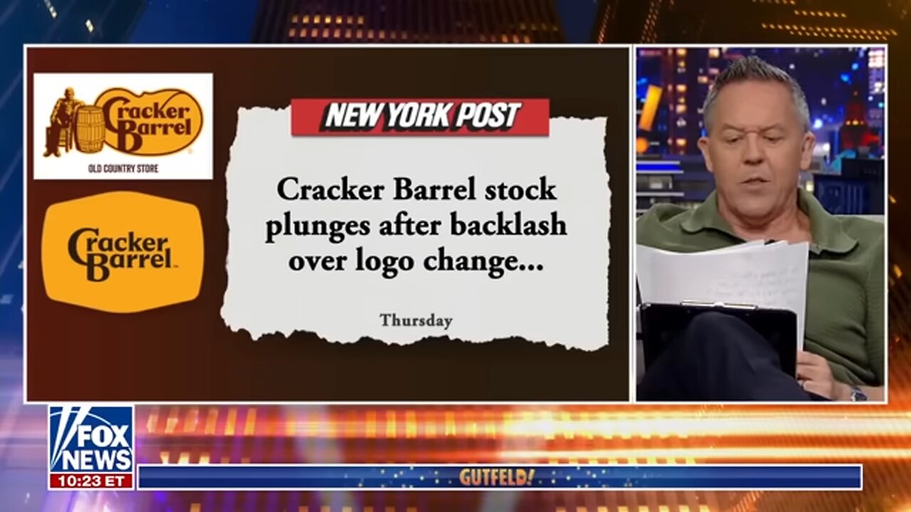 ‘Gutfeld!’ reacts to Cracker Barrel’s rebrand