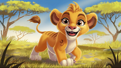 Meet Rory, the Playful Lion Cub