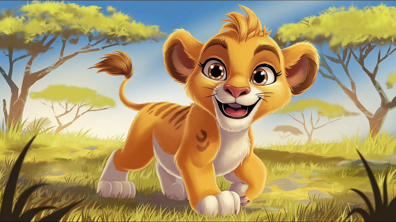 Meet Rory, the Playful Lion Cub