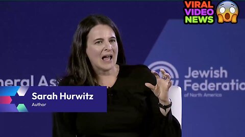 ✡️ Fmr Obama speechwriter Sarah Hurwitz laments to