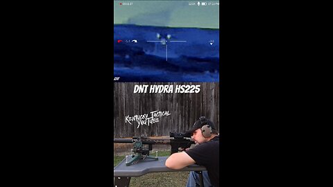 DNT Hydra 3 in 1 Thermal Optic out to 270 yards on Steel
