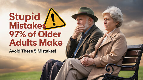 5 Stupid Mistakes 97% of Older Adults Make That Destroy Their Lives – Avoid These Now