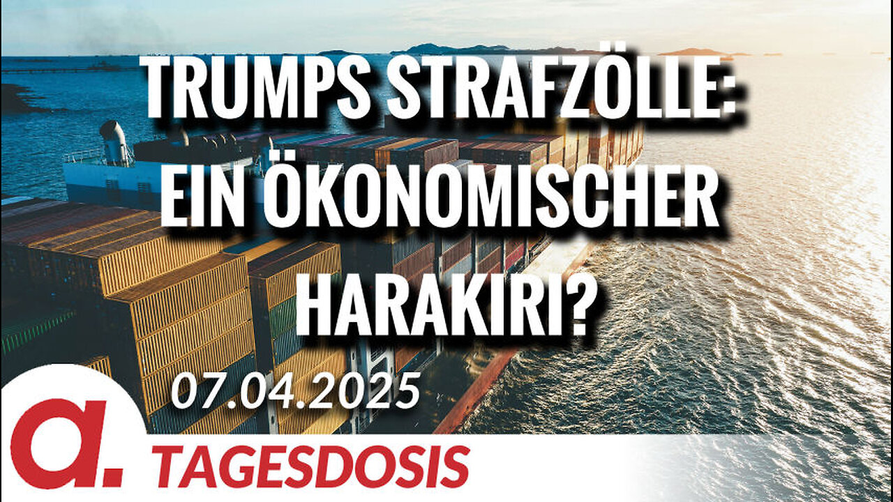 Trumps Strafzölle: Ein ökonomischer Harakiri? | Von Paul Clemente