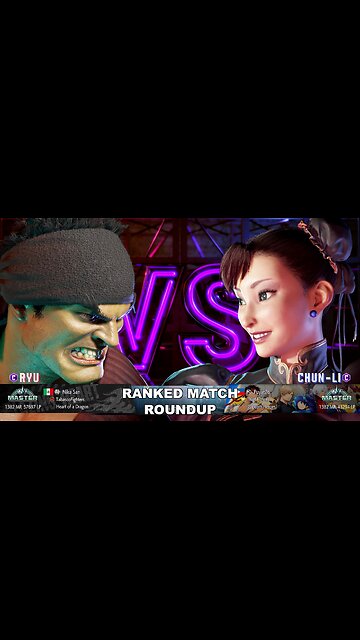 Kuya Kalbo SF6 Ranked Match Roundup. Chun Li Master Rank [Hori Fight Stick]
