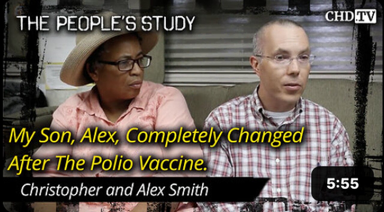 My Son, Alex, Completely Changed After The Polio Vaccine