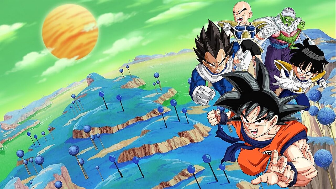 Majin Vegeta vs Goku fight + plus other DBZ Clips