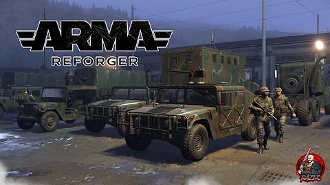 Baldy tries out Arma Reforger. Co-op with Imicanis. MIC not working, I'll type in chat ok?