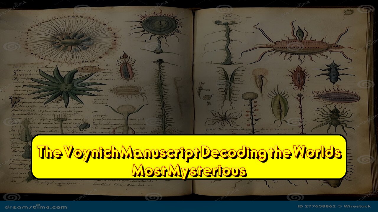 The Voynich Manuscript: Decoding the World's Most Mysterious #VoynichManuscript #UnsolvedMysteries