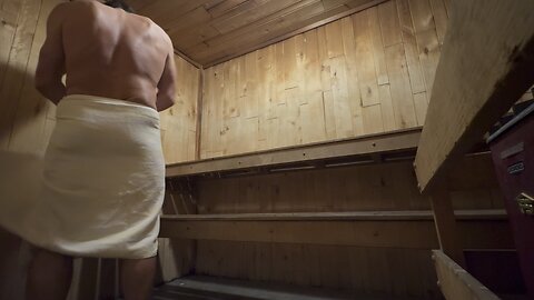 Back in the sauna