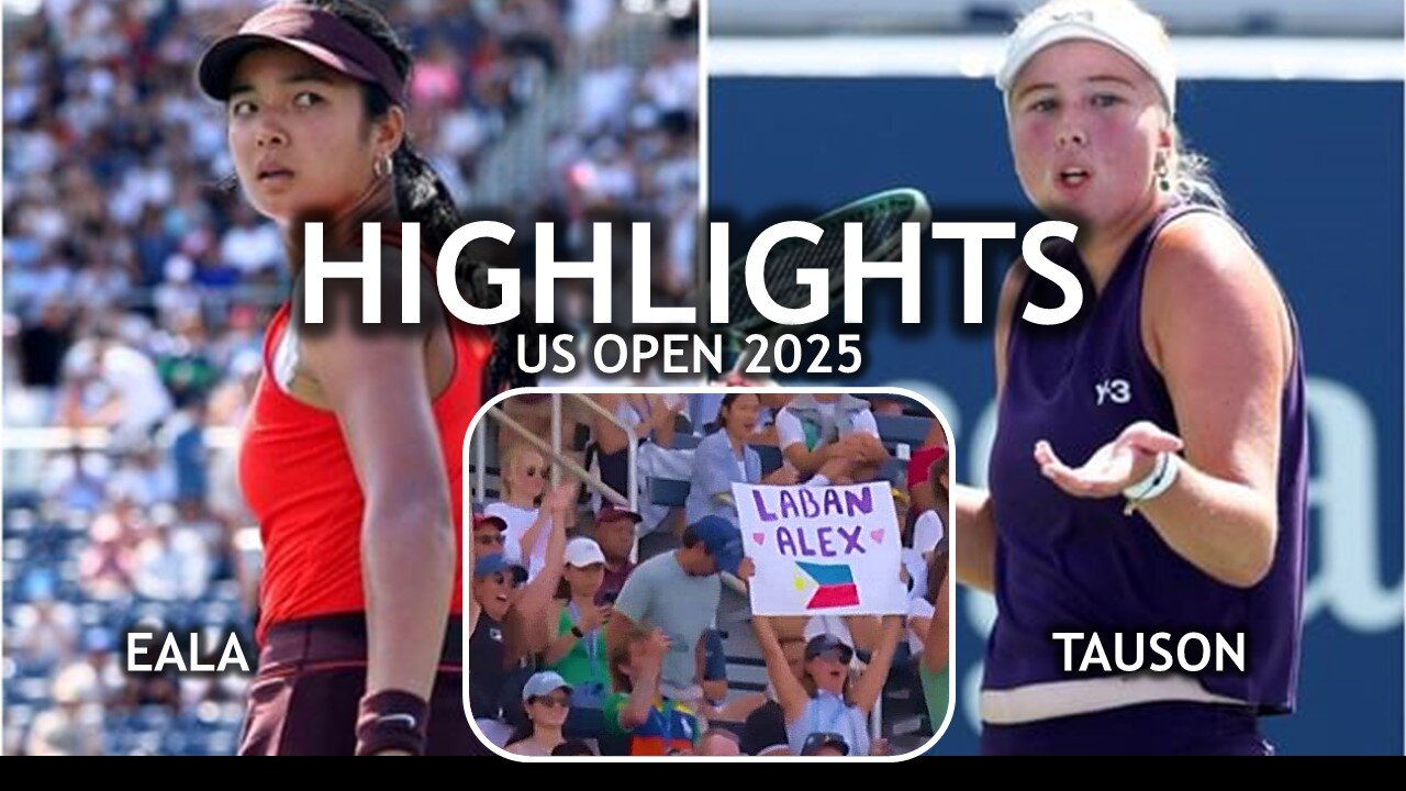 Alex Eala vs Clara Tauson | Highlights | US Open 2025