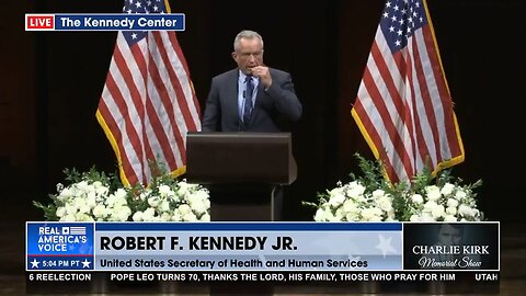 Robert F Kennedy speaks about Charlie Kirk