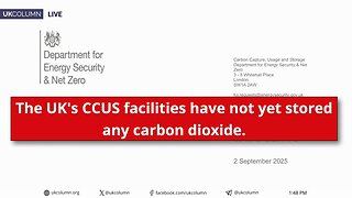 Turbocharging Carbon Capture? £630 Million for Net Zero Results | UK Column News