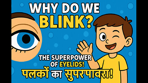 Why Do We Blink? 👁️ | The Superpower of Eyelids! | Curious Cub