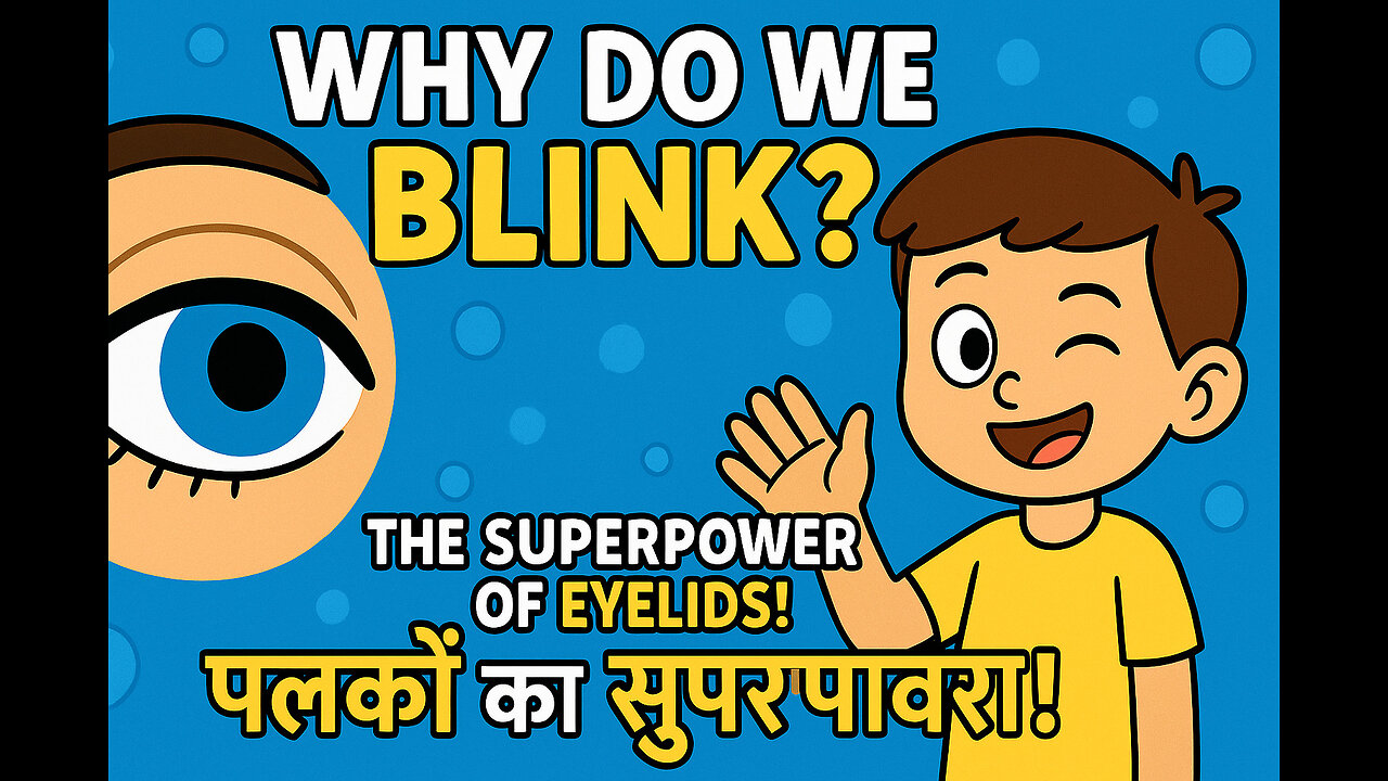 Why Do We Blink? 👁️ | The Superpower of Eyelids! | Curious Cub