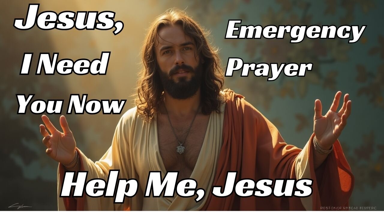 Jesus, I Need You Now Emergency Prayer for Desperate Times