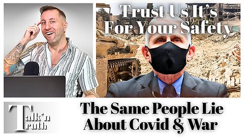 People Didn't Believe Covid Lies But Believe War Lies?!