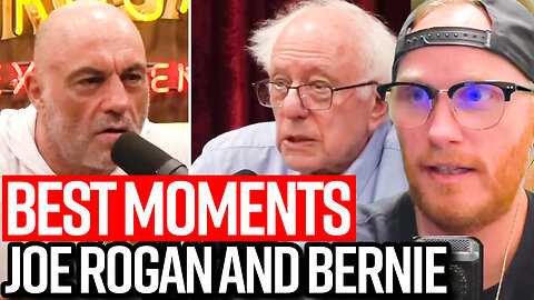 TOP TWO Best MOMENTS of JOE ROGAN and BERNIE SANDERS