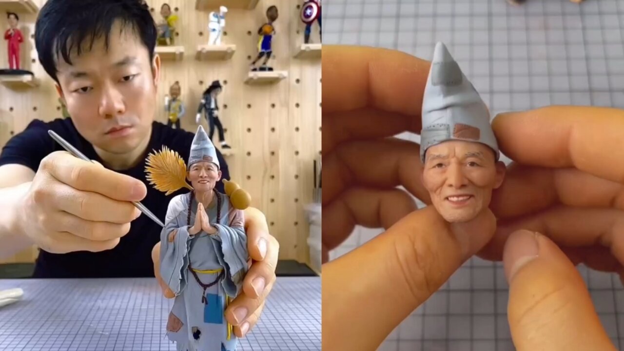 The 92-Year-Old Jigong Statue – Worn Shoes, Torn Robe, and a Story of Simplicity