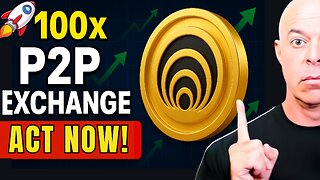 CEX to DEX to P2P: Low-Cap Crypto Exchange, New Feature, 100x Potential | Hidden Gem Review
