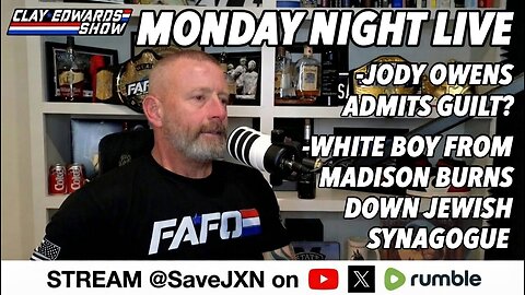 MONDAY NIGHT LIVE - JODY OWENS ADMITS GUILT? / WHITE BOYS GONE WILD & MORE