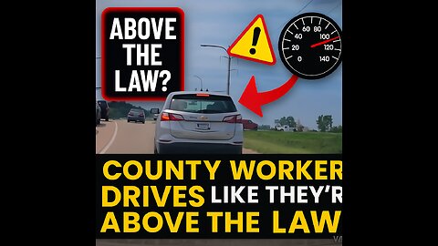 County Worker Drives Like They're Above the Law! TC & Friends Monday Night Musings