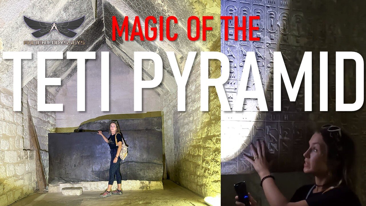 ANCIENT MAGIC OF THE PYRAMID OF TETI | OLDEST EGYPTIAN FUNERARY TEXTS!