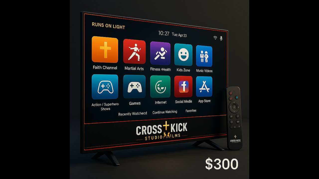 Cross kick Studio Films Tv