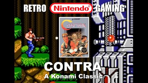 Contra (NES): Kill the Alien Invaders with BrightGaming in a Classic Konami Arcade NES Nintendo Game