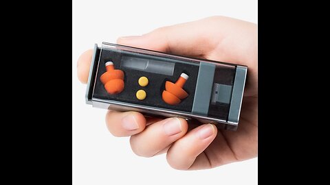 Portable Earplugs Set, with Ergonomic Design, Soft Material & Noise Reduction, for Sleeping, Resting