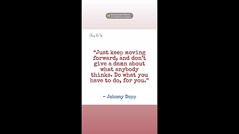 Keep going