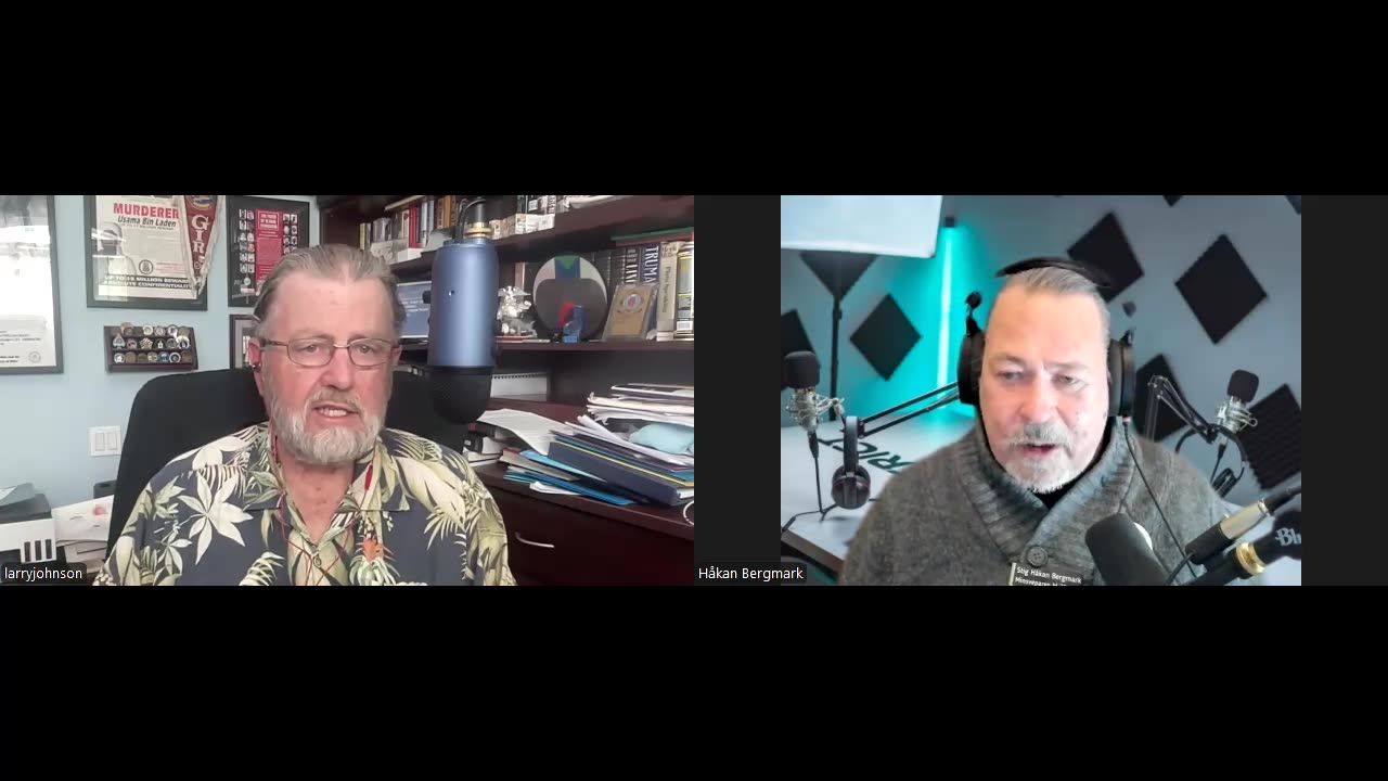 Conversation with former CIA analyst Larry Johnson