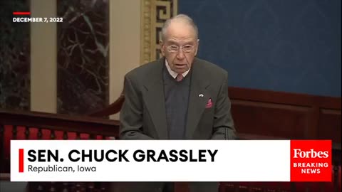 JUST IN Grassley Demands POTUS Answer Questions About Hunter Biden