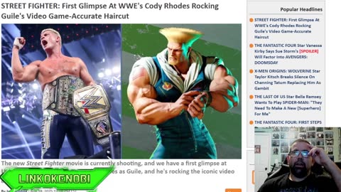 1ST Glimpse Of Cody Rhodes As Guile From Street Fighter Movie Reboot
