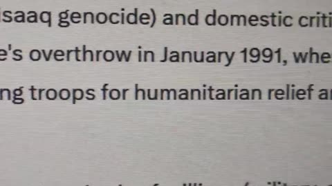Ilhan Omar's War Criminal Bolshevik Communist MI6 Farther Somaliland Somaliland Daycare Donald Trump