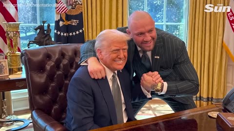 Donald Trump and mcgergor