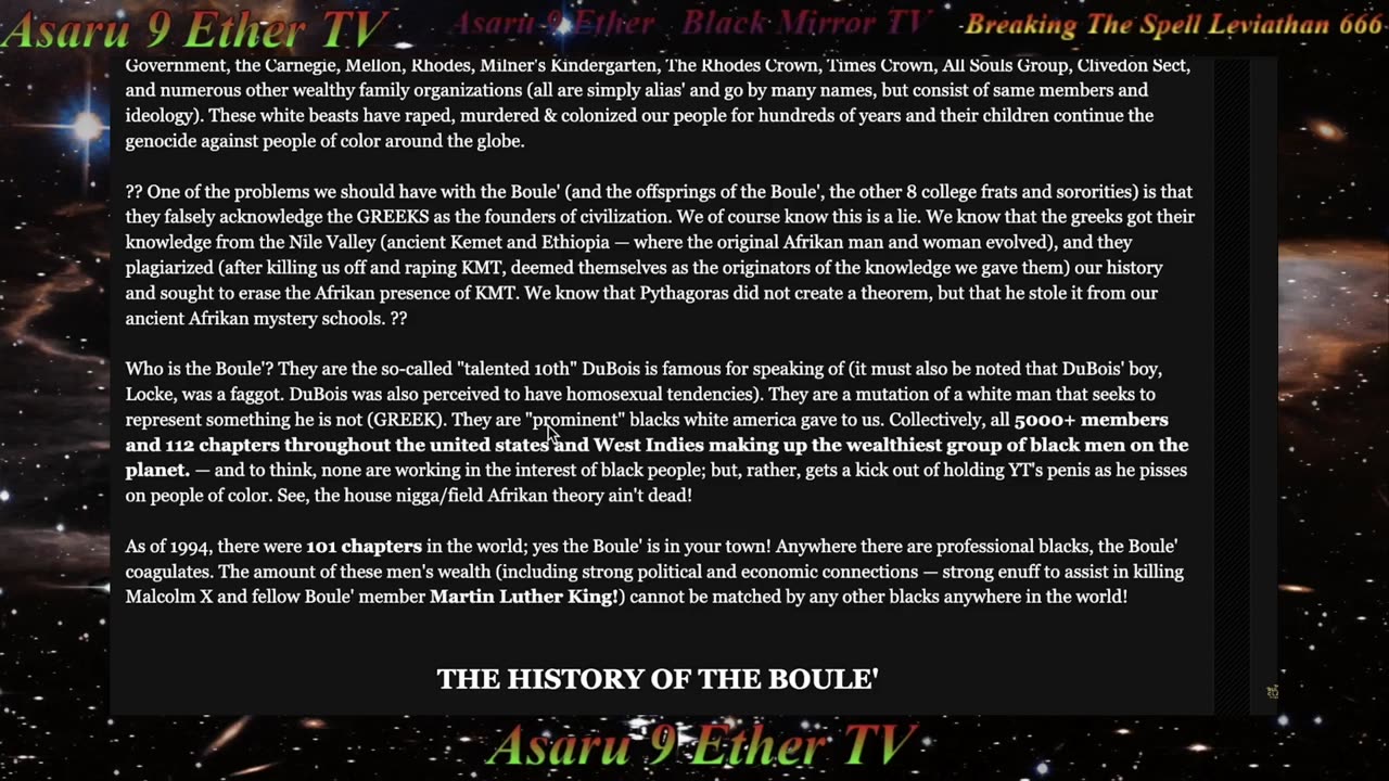 A9E Martin Luther Michael King Boule FreeMason Exposed