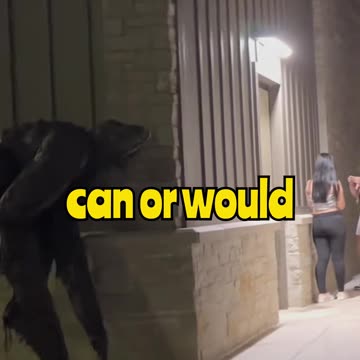 This Nightmare Creature Just Scared 2 Girls Out of Their Minds 😱🌙