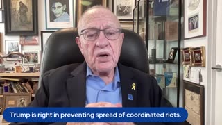 Trump is right in preventing spread of coordinated riots.
