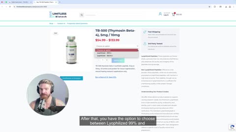 How to Order TB-500 Peptide – Full Walkthrough for Beginners