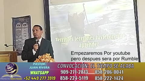 Convocacion: El tiempo se acaba # 2 - Por Rumble